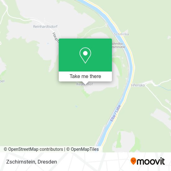 Карта Zschirnstein