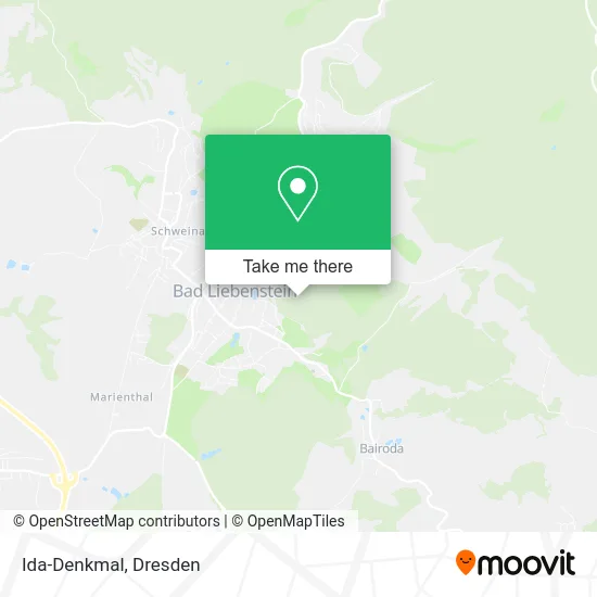 Карта Ida-Denkmal