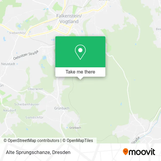 Карта Alte Sprungschanze
