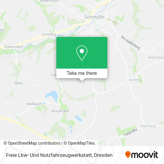 Freie Lkw- Und Nutzfahrzeugwerkstatt map