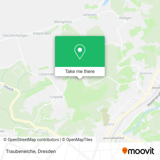 Карта Traubeneiche