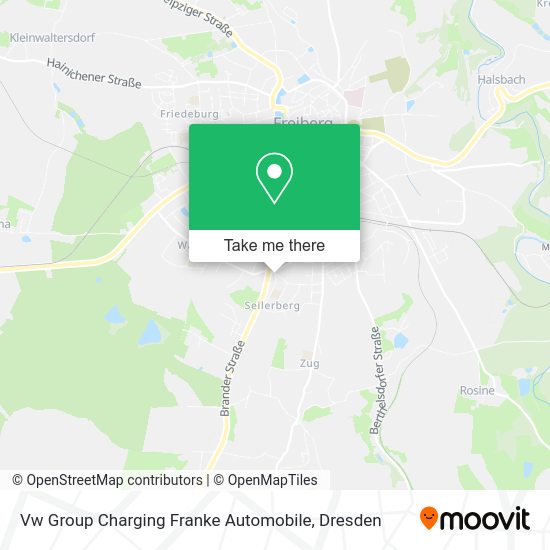 Карта Vw Group Charging Franke Automobile