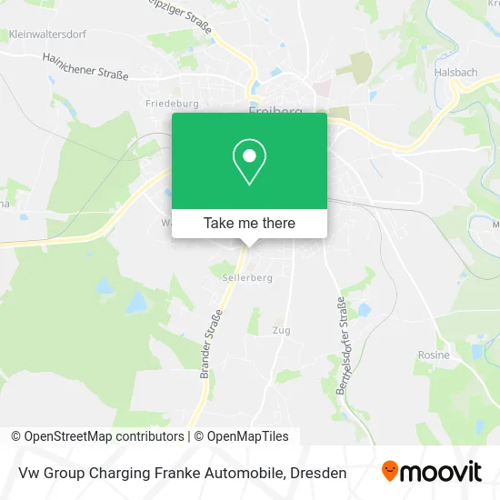Карта Vw Group Charging Franke Automobile