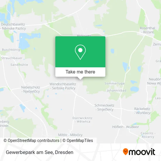 Карта Gewerbepark am See