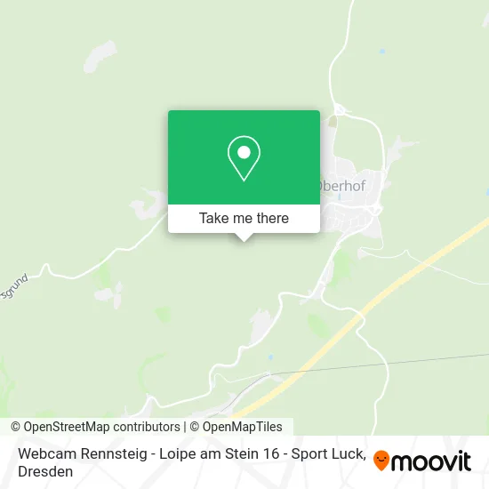 Карта Webcam Rennsteig - Loipe am Stein 16 - Sport Luck