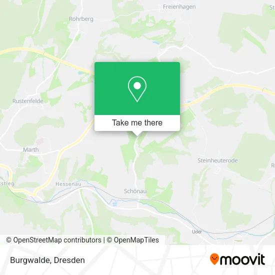 Карта Burgwalde
