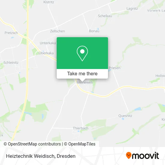 Карта Heiztechnik Weidisch