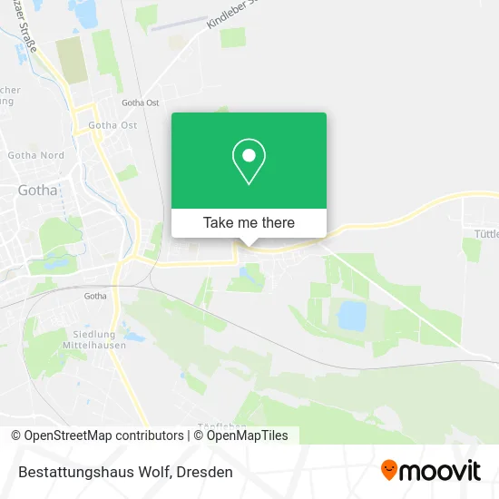 Карта Bestattungshaus Wolf