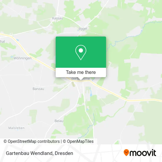 Карта Gartenbau Wendland