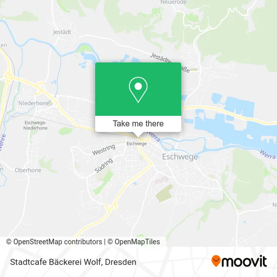 Карта Stadtcafe Bäckerei Wolf