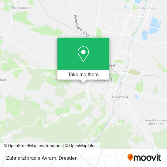Карта Zahnarztpraxis Avram