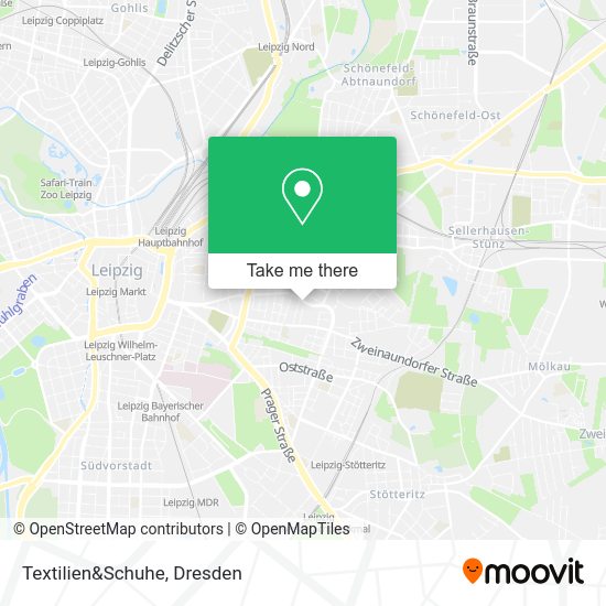 Карта Textilien&Schuhe