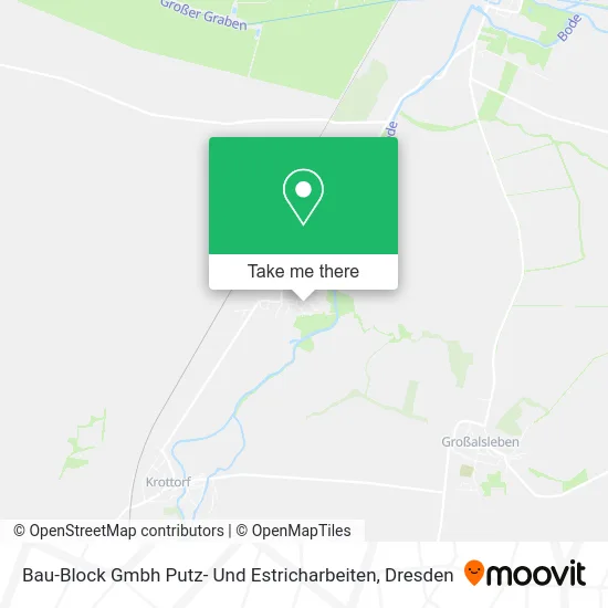 Карта Bau-Block Gmbh Putz- Und Estricharbeiten