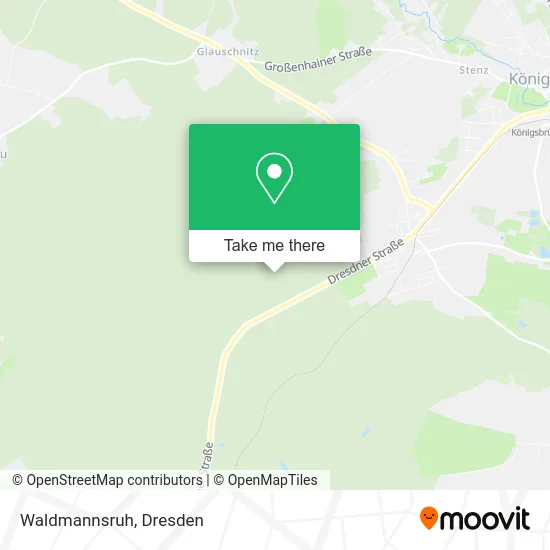 Карта Waldmannsruh