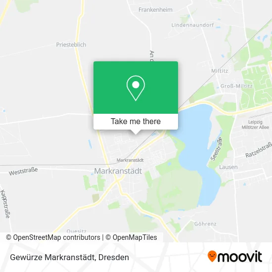 Карта Gewürze Markranstädt