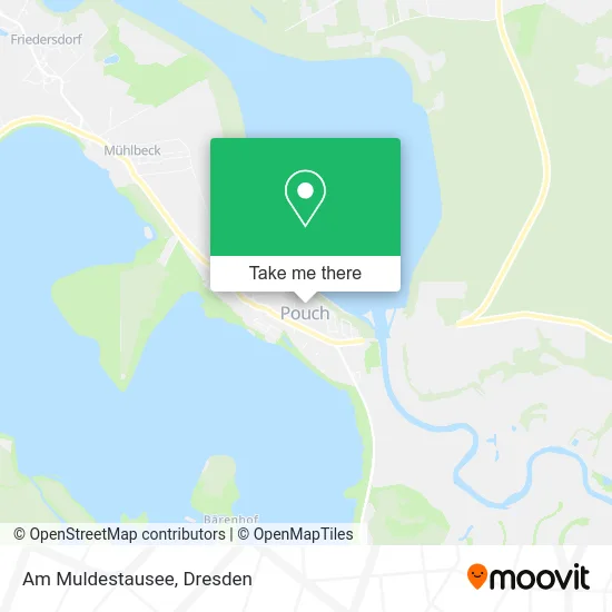 Карта Am Muldestausee
