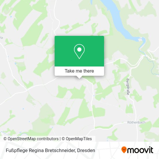 Карта Fußpflege Regina Bretschneider