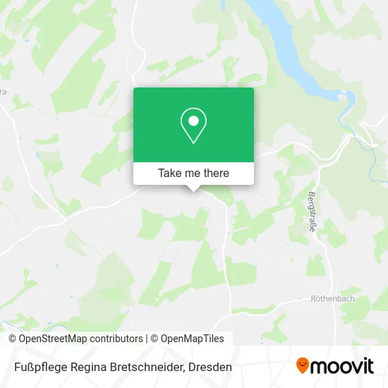 Карта Fußpflege Regina Bretschneider