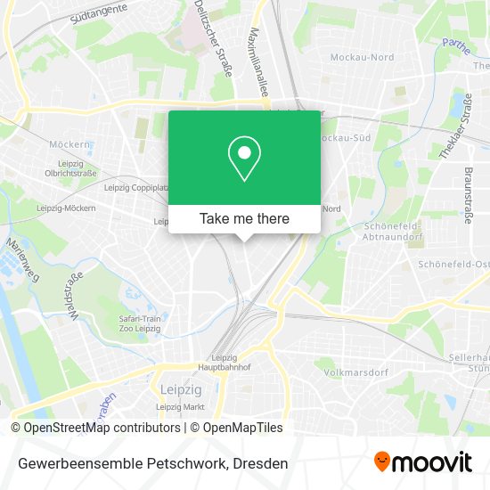 Карта Gewerbeensemble Petschwork