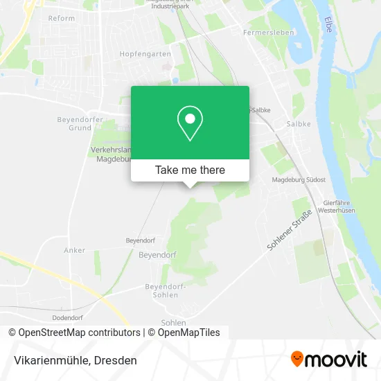 Карта Vikarienmühle