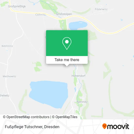 Карта Fußpflege Tutschner