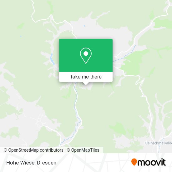 Карта Hohe Wiese