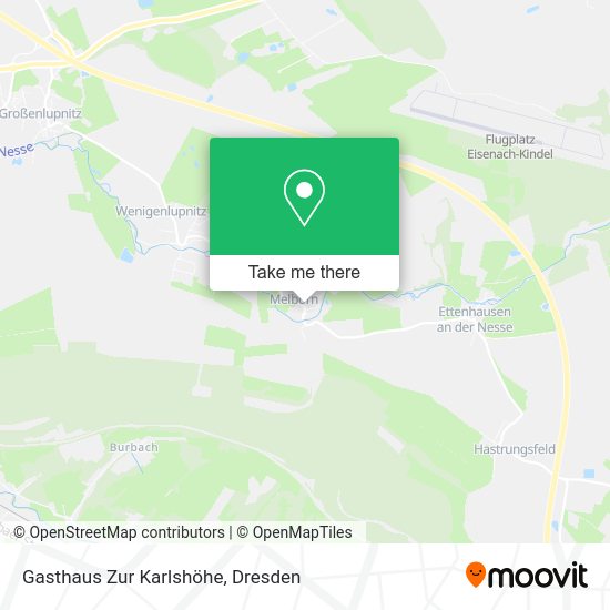 Карта Gasthaus Zur Karlshöhe