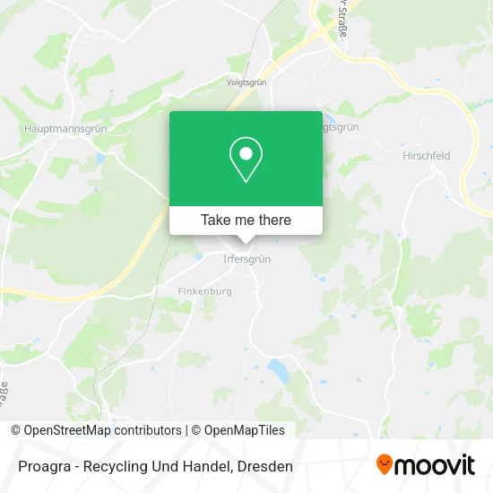 Карта Proagra - Recycling Und Handel