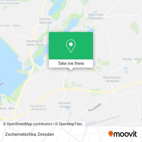 Карта Zschemelschka