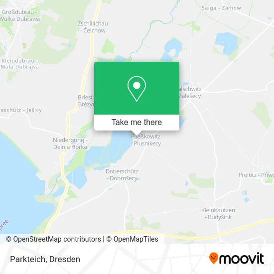 Parkteich map