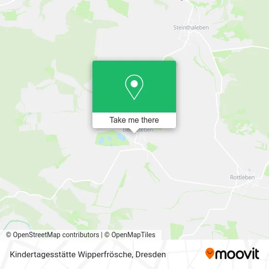 Карта Kindertagesstätte Wipperfrösche