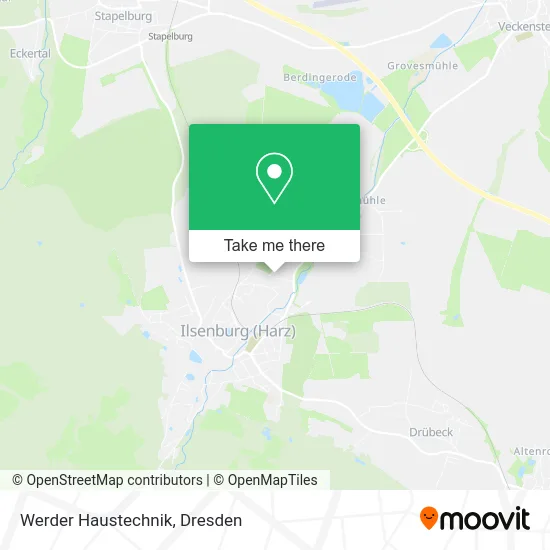 Карта Werder Haustechnik