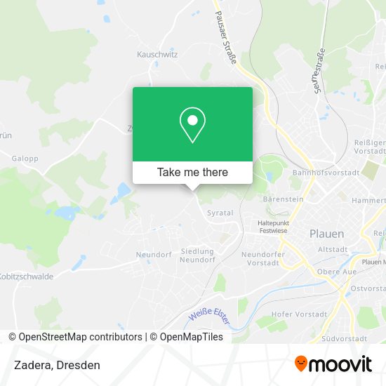 Карта Zadera