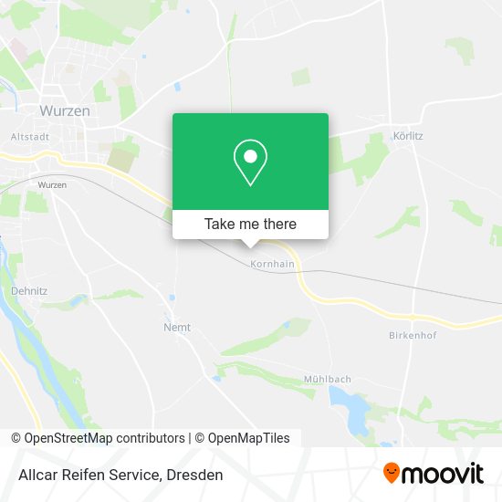 Карта Allcar Reifen Service
