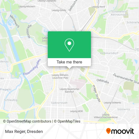 Карта Max Reger