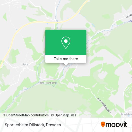 Карта Sportlerheim Dillstädt