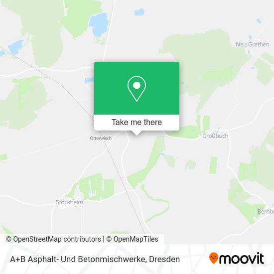 Карта A+B Asphalt- Und Betonmischwerke