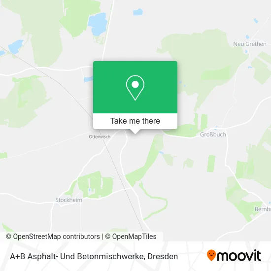 Карта A+B Asphalt- Und Betonmischwerke