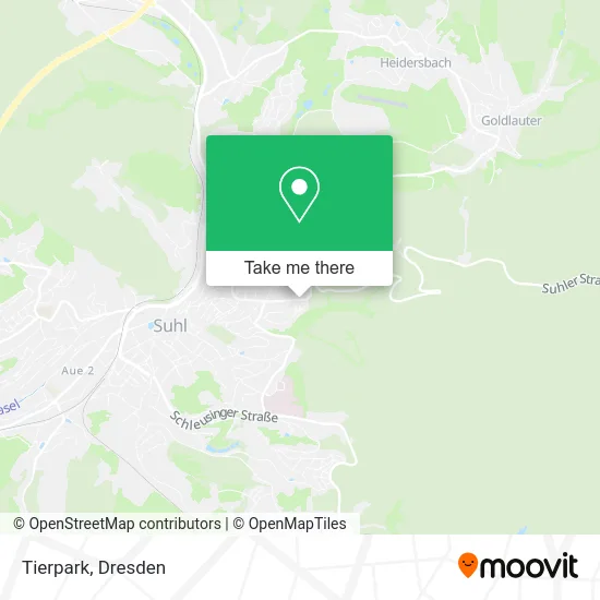 Карта Tierpark