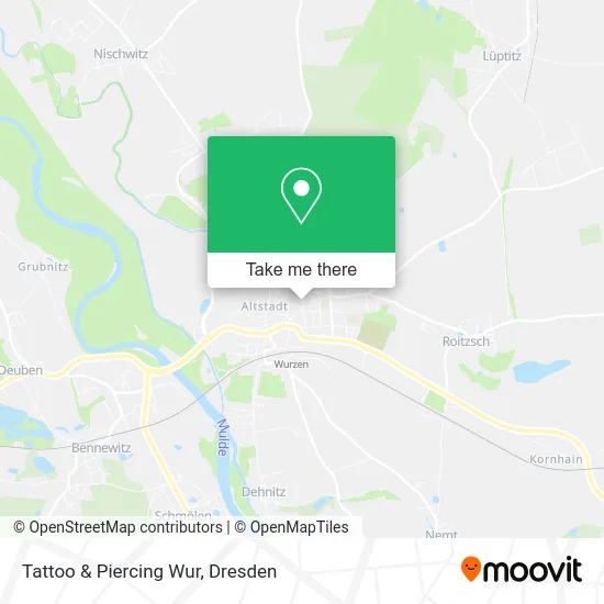 Карта Tattoo & Piercing Wur