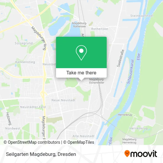Карта Seilgarten Magdeburg