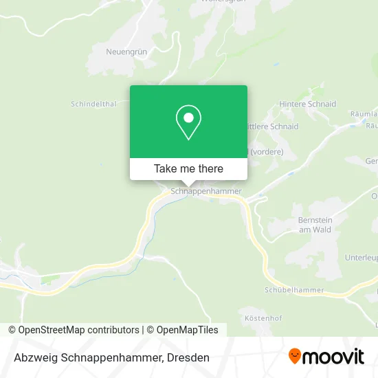 Карта Abzweig Schnappenhammer