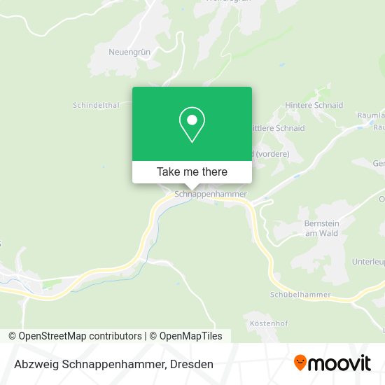 Карта Abzweig Schnappenhammer
