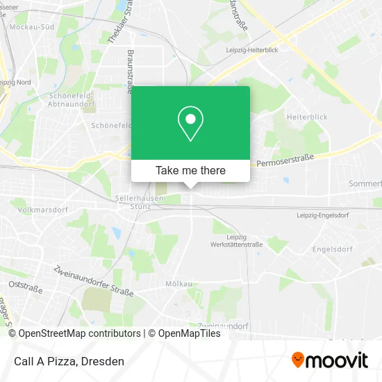 Карта Call A Pizza