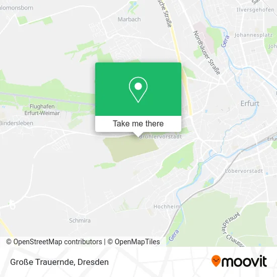 Карта Große Trauernde