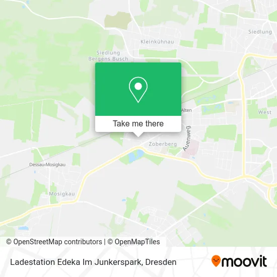 Карта Ladestation Edeka Im Junkerspark