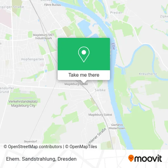 Карта Ehem. Sandstrahlung