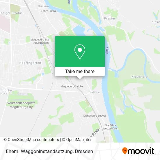 Карта Ehem. Waggoninstandsetzung