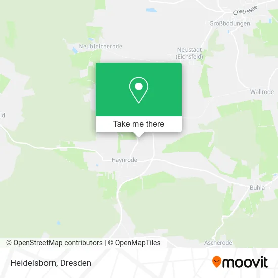 Карта Heidelsborn