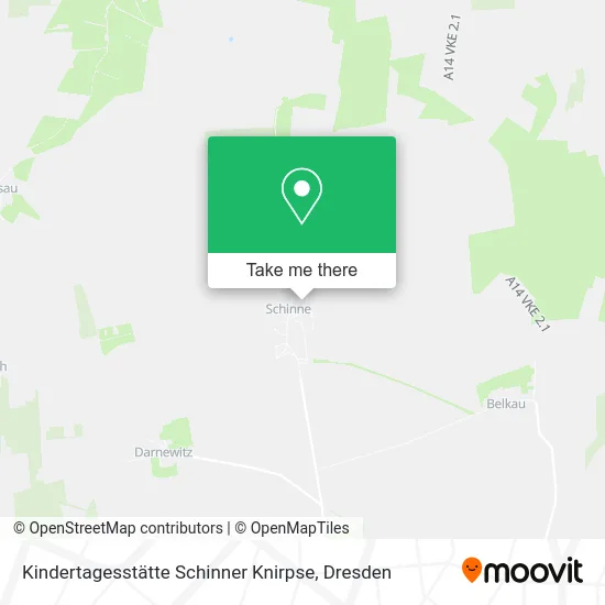 Карта Kindertagesstätte Schinner Knirpse